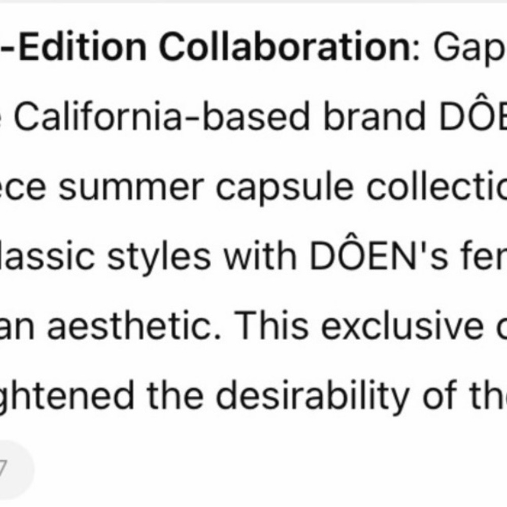 Gap x Doen Cap - Picture 3 of 3